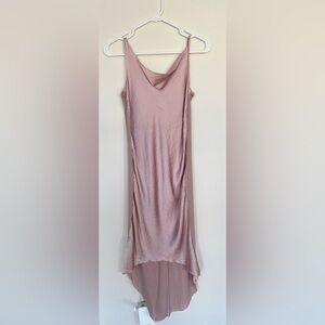 Joy Li Pink Sleeveless Slip Dress